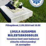 EKRE korraldab Lihula samba mälestuspäeva ja püstitab ajutiselt samba koopia