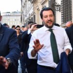 Erakonna Lega Nord esimees Matteo Salvini tervitas Martin Helmet võimaliku koostöö osas