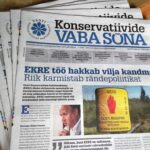 Ilmus ajalehe Konservatiivide Vaba Sõna järjekordne number