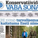 Ilmus ajalehe Konservatiivide Vaba Sõna selle aasta viimane number