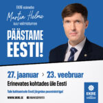 EKRE esimehe Martin Helme suur valimisturnee „Päästame Eesti!“