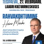 Rahvakohtumine Laagri Kultuurikeskuses