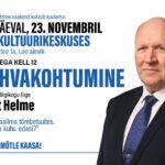 Rahvakohtumine Mart Helmega 23.novembril kell 12 Loo kultuurikeskuses