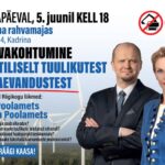 Rahvakohtumine “Kriitiliselt tuulikutest ja kaevandustest” Kadrina Rahvamajas