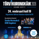 Tõrvikurongkäik 24.02.2026 Tallinnas Vabaduse väljakul